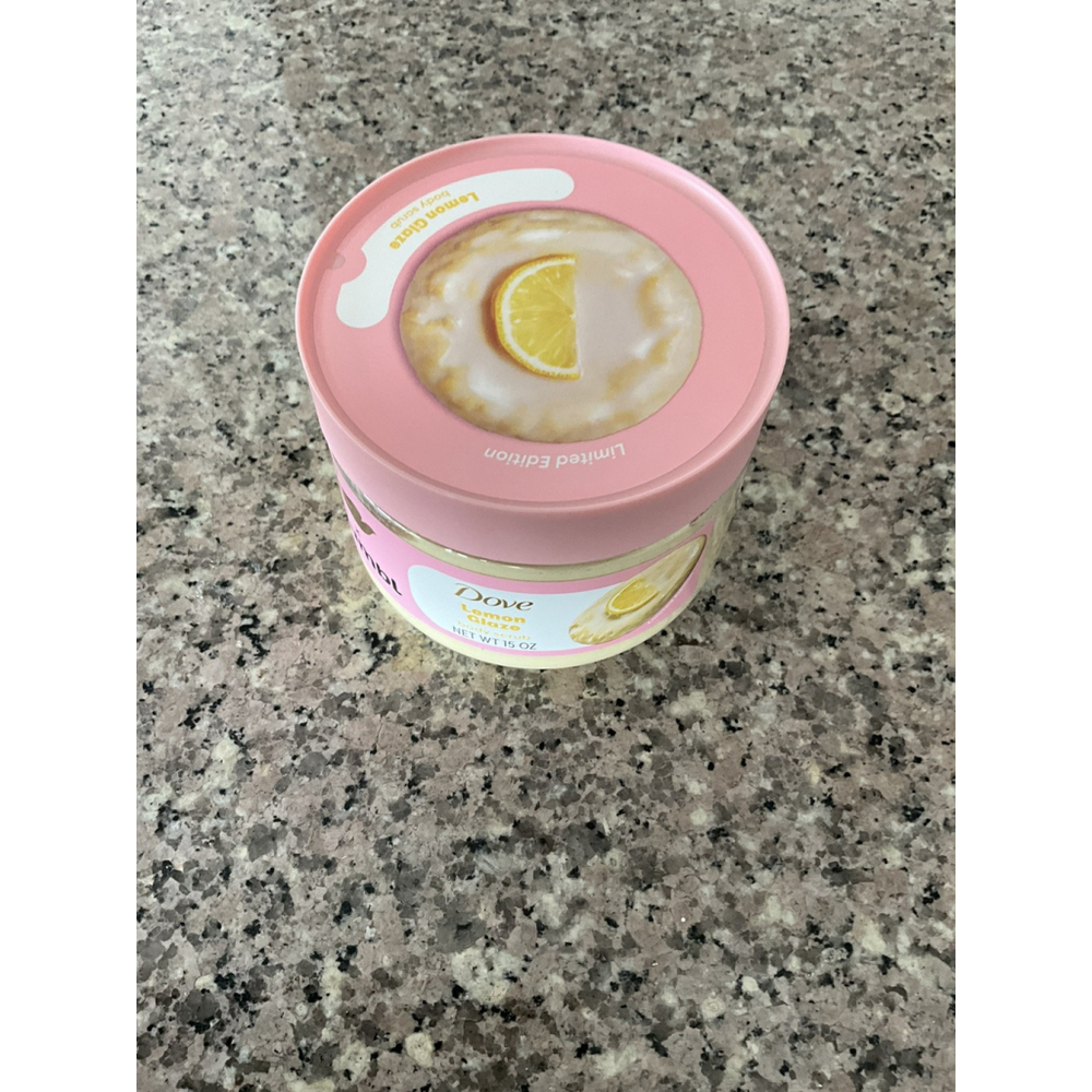 Dove X Crumbl Body Scrub Lemon Glaze 15 oz BRAND NEW - Picture 7 of 7
